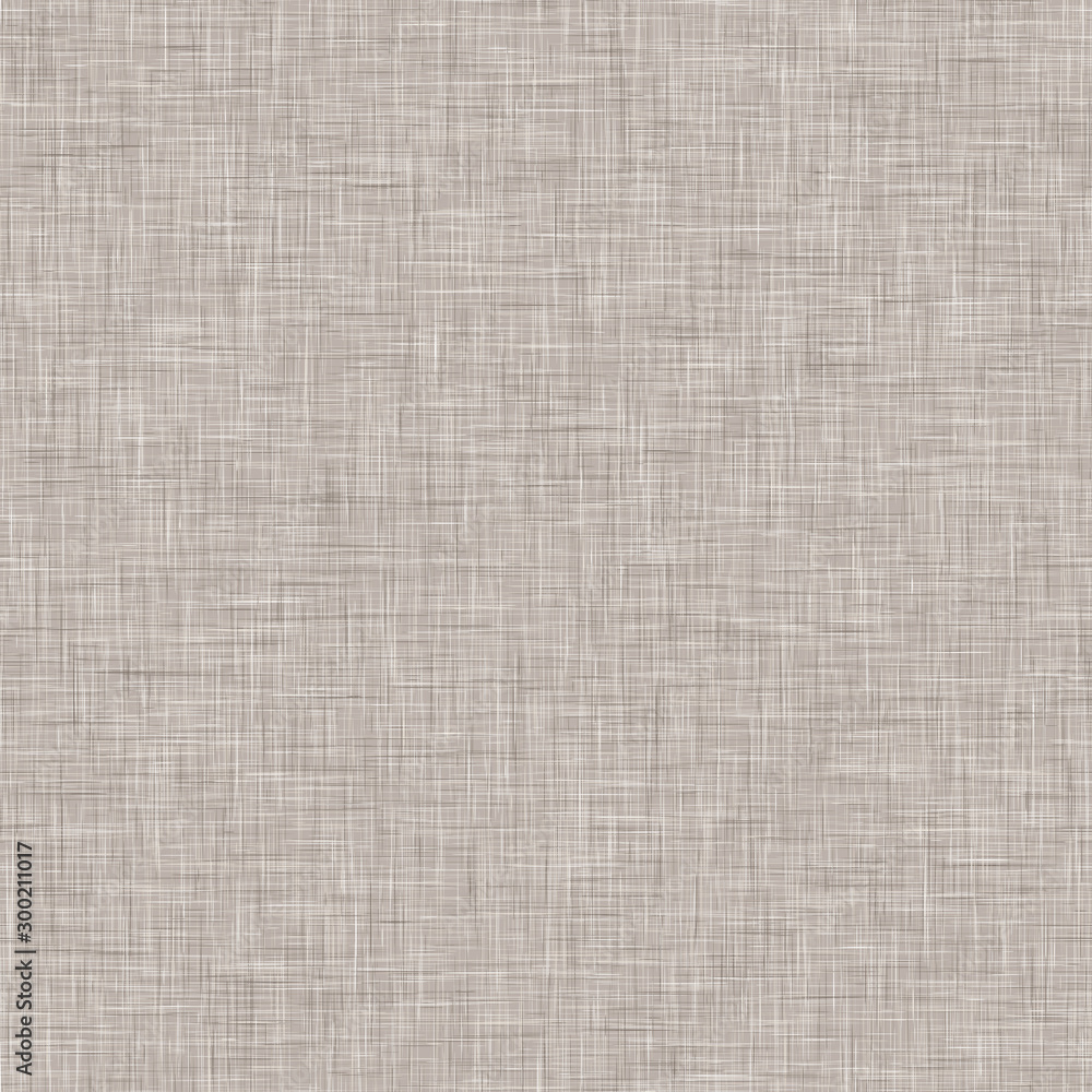 Seamless Linen Pattern Texture. Natural homespun colors. Marled, slubbed, and mottled fabric look. - obrazy, fototapety, plakaty 