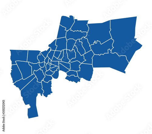 Map of Bangkok