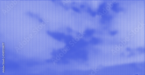 Sky with Clouds Halftone Vector Background. Trendy Backdrop for Your Business and Advertising