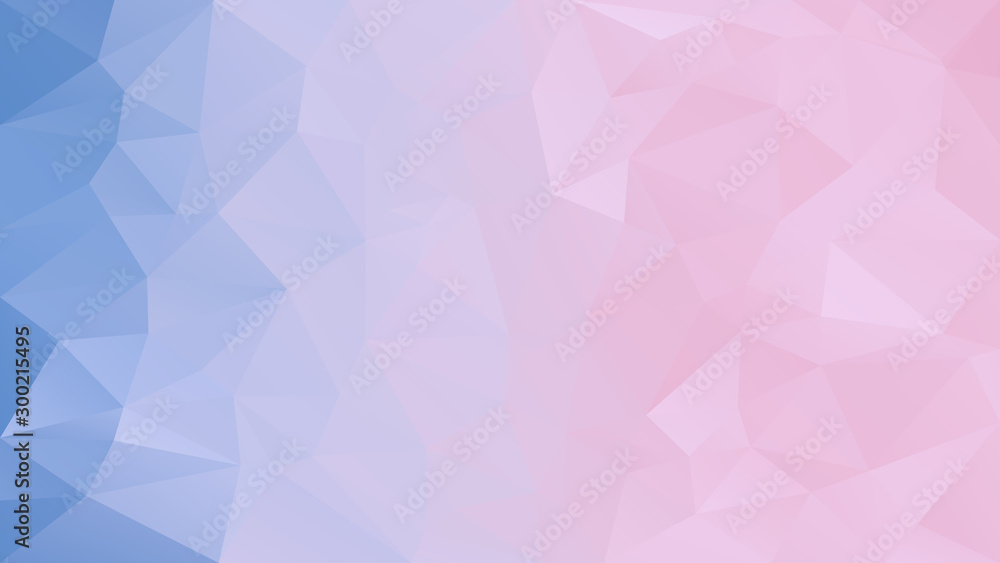 vector abstract irregular polygon background - triangle low poly pattern - baby blue and cute pink color vector abstract irregular polygon background - triangle low poly pattern - baby blue and cute pink color