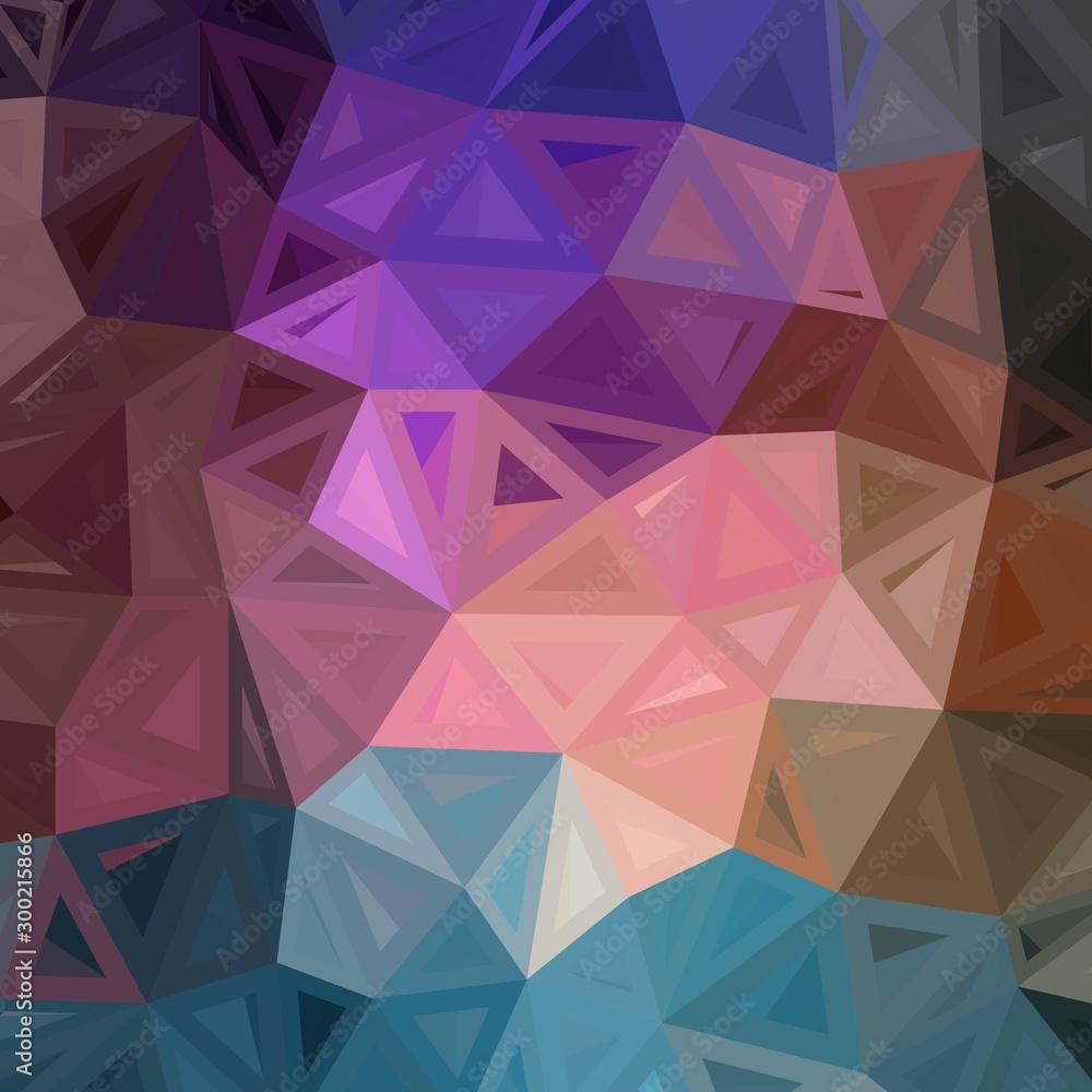 Obraz premium Dark Multicolor vector layout with lines, triangles. Triangles on abstract background with colorful gradient. Best design for poster, banner. eps 10