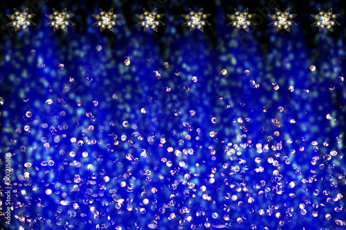 Christmas winter background. Greeting card design.