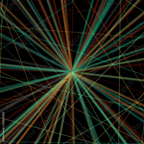 Colorful Lines Random Distribution Computational Generative Art background illustration