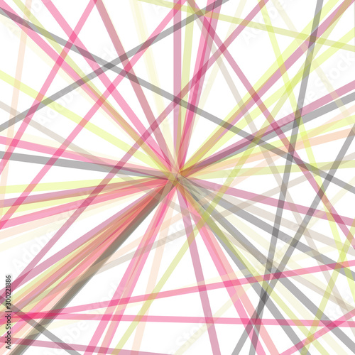 Colorful Lines Random Distribution Computational Generative Art background illustration