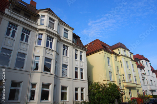 Bielefeld, NRW, Deutschland: Saniertes Altbauviertel