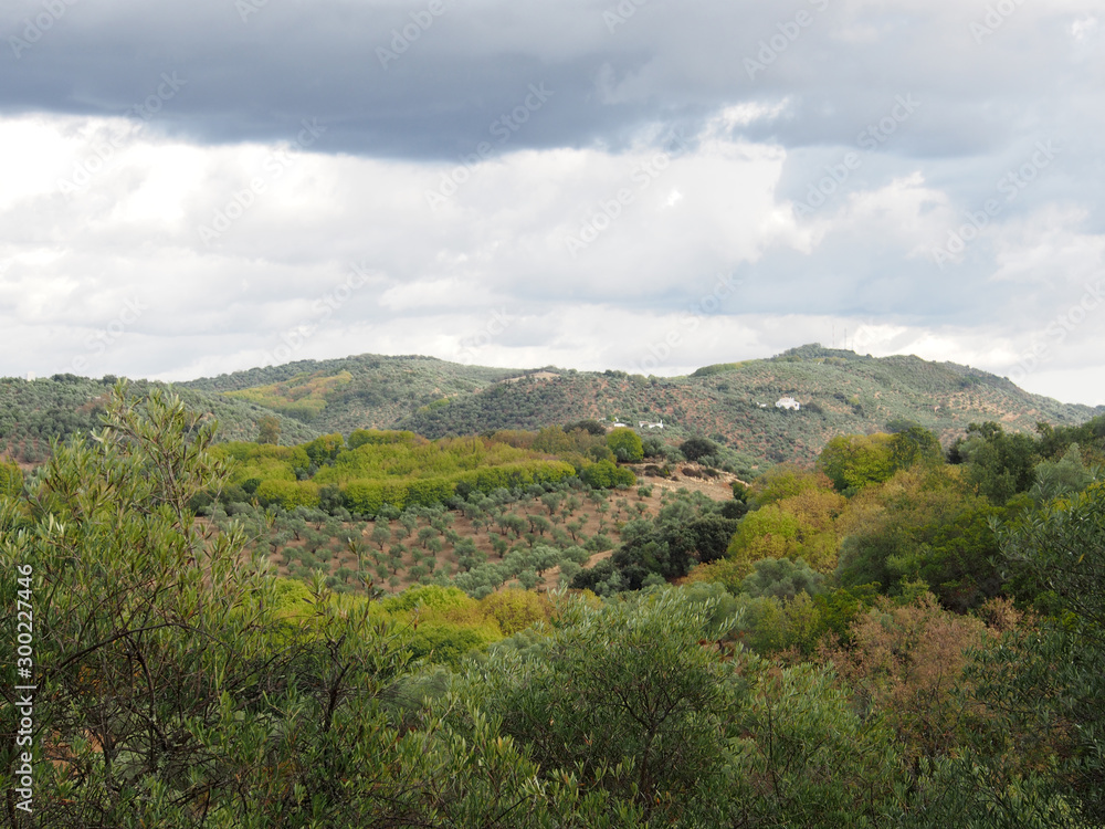 Andalusien, Sierra Norte im Herbst