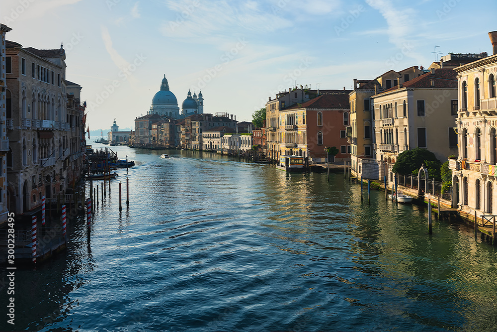 Venezia italia canale gondola