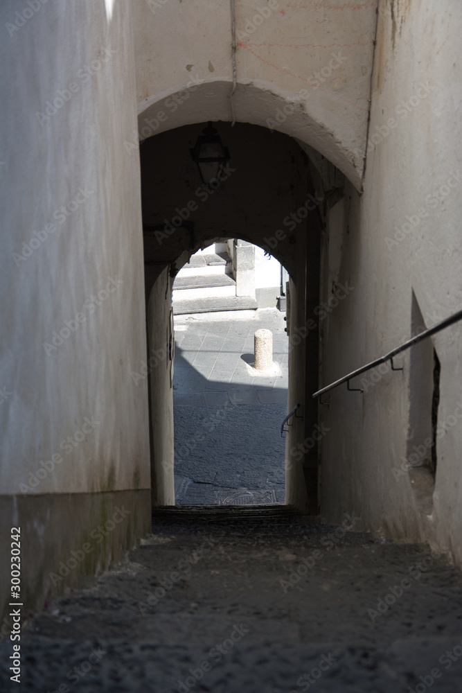 Fototapeta premium Amalfi street. Italy.