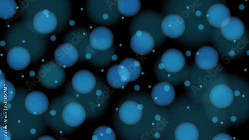 Abstract background with blur bokeh light effect. Glitter vintage lights background