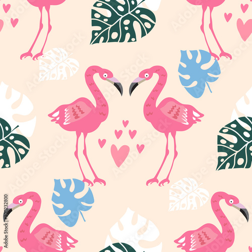 Flamingo pattern13