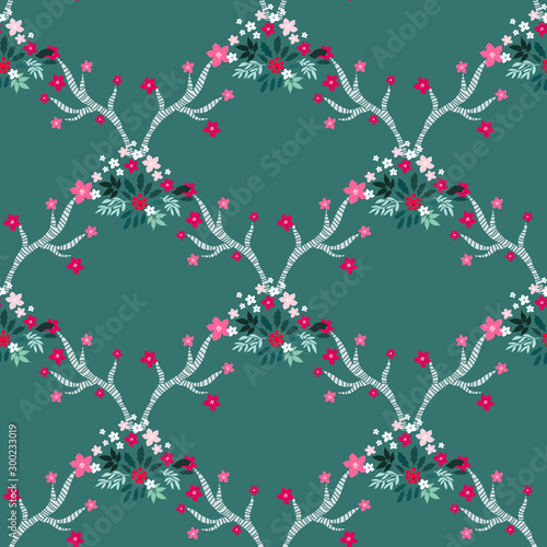 Christmas deer pattern9