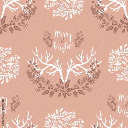 Christmas deer  pattern13 photo