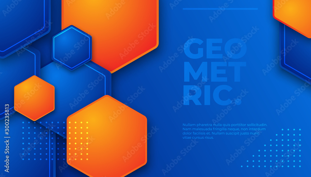 Vector of abstract geometric pattern and background Vector of abstract geometric pattern and background