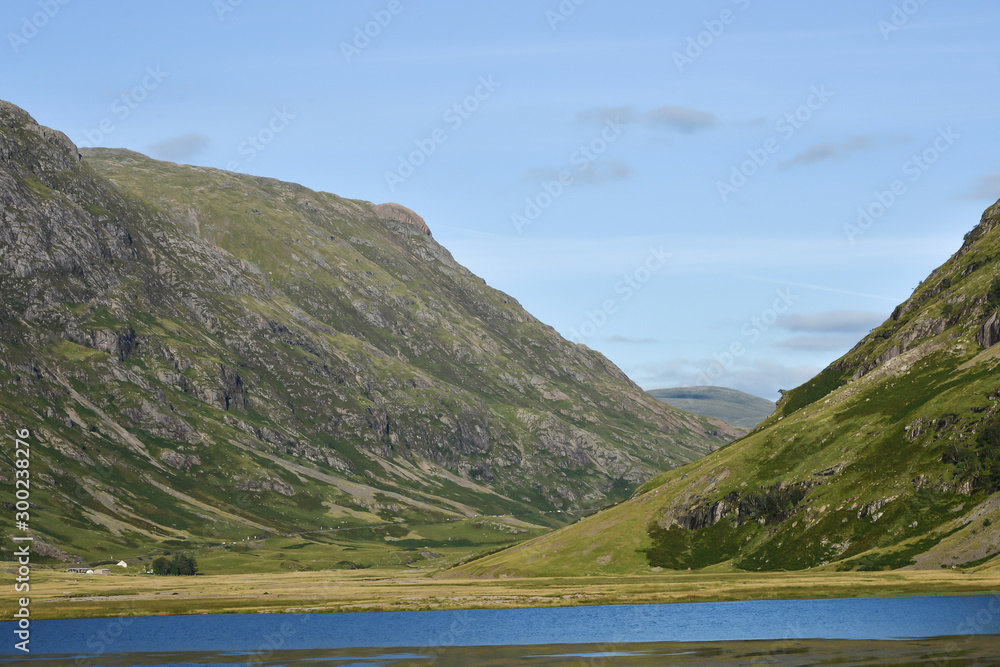 Highland landscape, in Scotland, United Kingdom