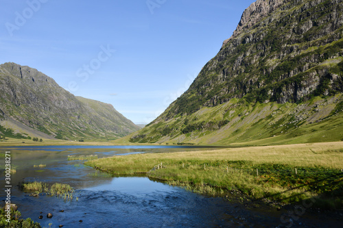 Highland landscape  in Scotland  United Kingdom