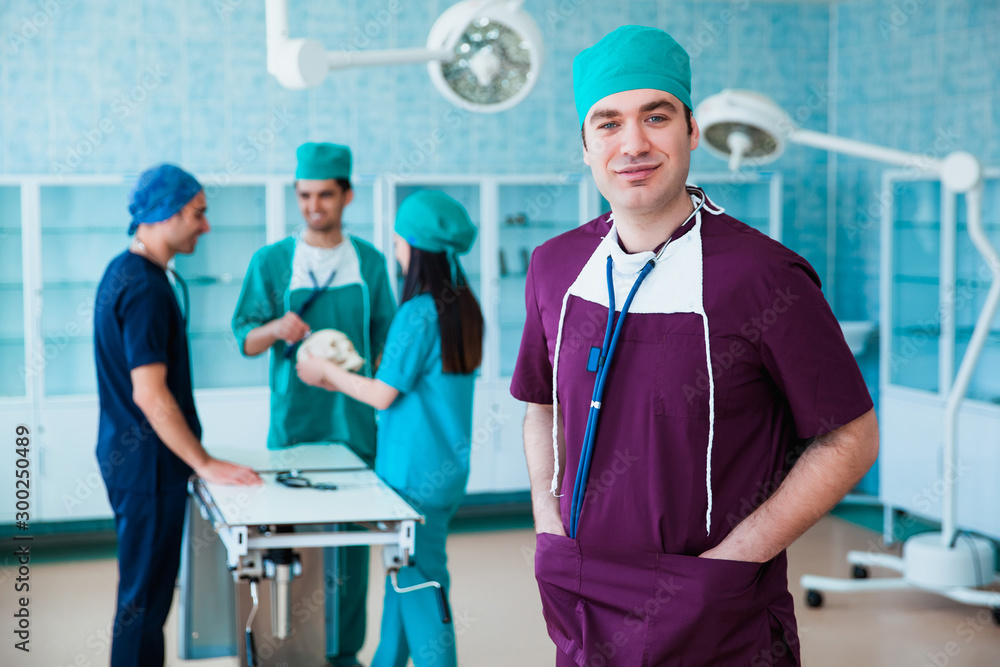 Portrait Of A Successful Professional Doctor The Staff Of The Medical portrait-of-a-successful-professional-doctor-the-staff-of-the-medical