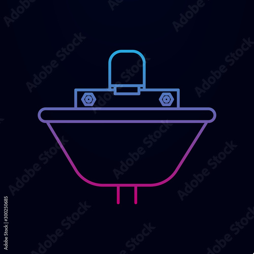 Sink nolan icon. Simple thin line, outline vector of bathroom icons for ui and ux, website or mobile application