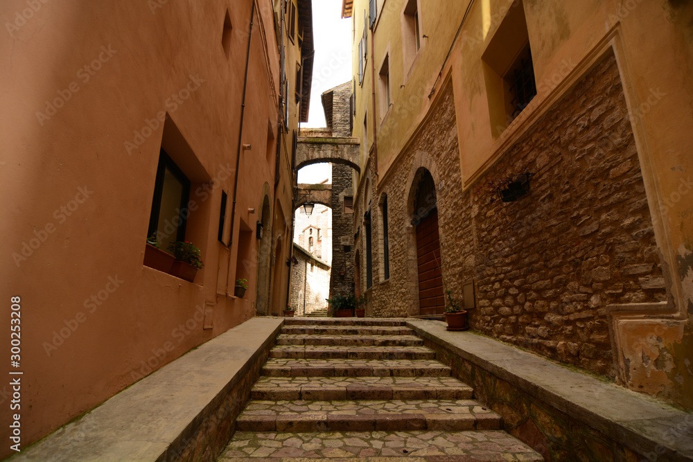 Fototapeta premium città di spoleto