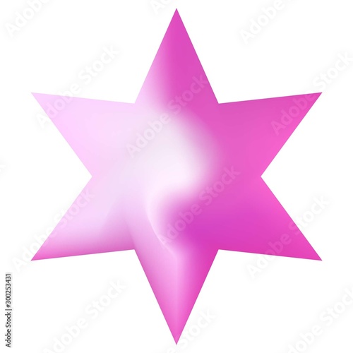 Modern background in the form of hexagram.