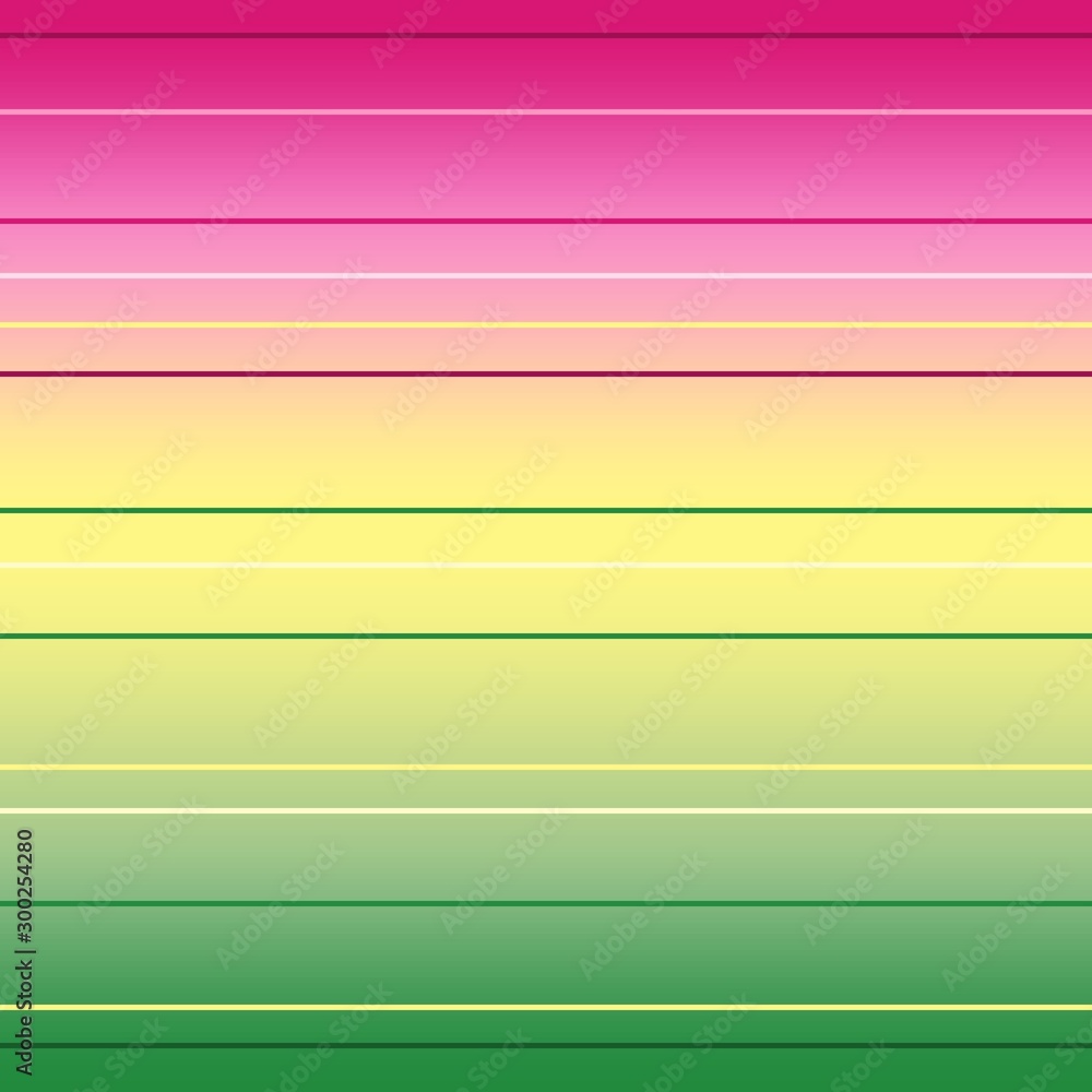 Fototapeta premium Geometry abstract background with stripes. Various horizontal lines. Gradient paint