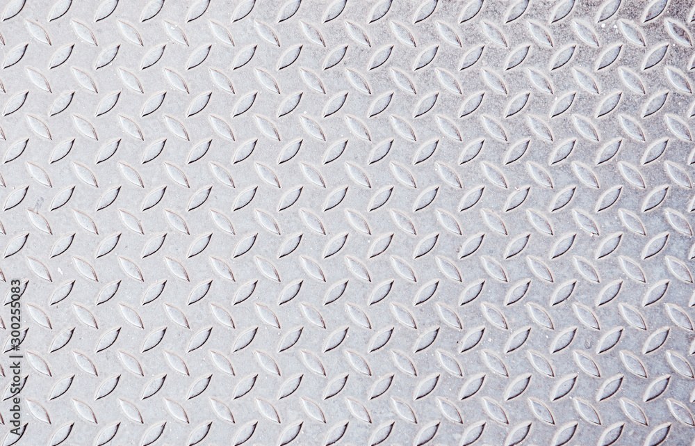 Seamless convex steel patterns texture, silver gray diamond plated background Seamless convex steel patterns texture, silver gray diamond plated background