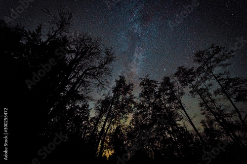 Stunning night photography shots of the milky way, nebulas, stars, and clusters of the night sky. Bowen Island BC Canada with stunning beaches, forests and clear skies.
