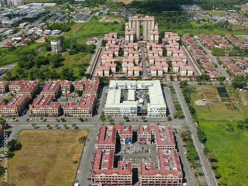 Kuching, Sarawak / Malaysia - October 16 2019: The buildings, landmarks and scenery of the Kuching city, capital of Sarawak, Borneo island photo