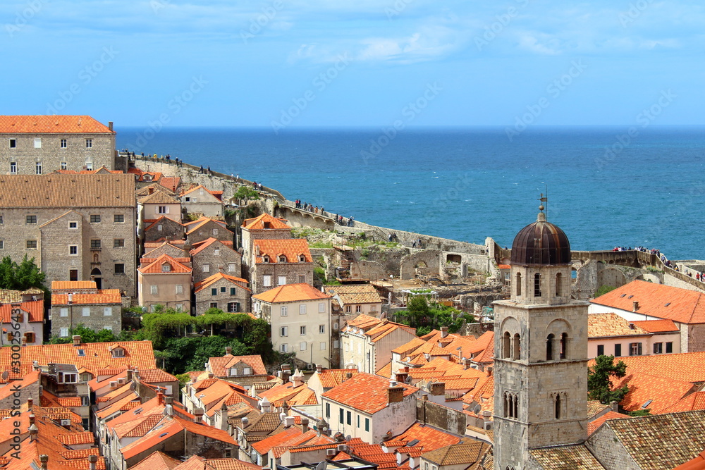 Cityscape in Dubrovnik, Croatia