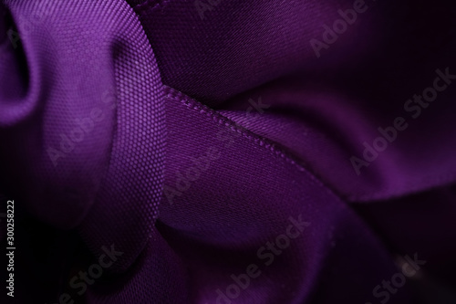 purple silk ribbon
