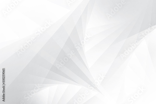 Abstract geometric white and gray color background. Vector, illustration.