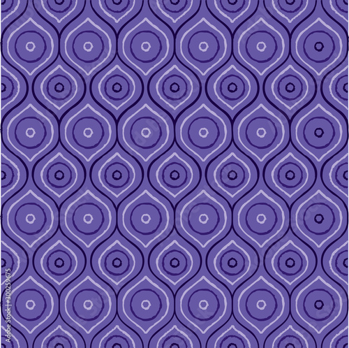 Abstract Aboriginal dot painting in vector format