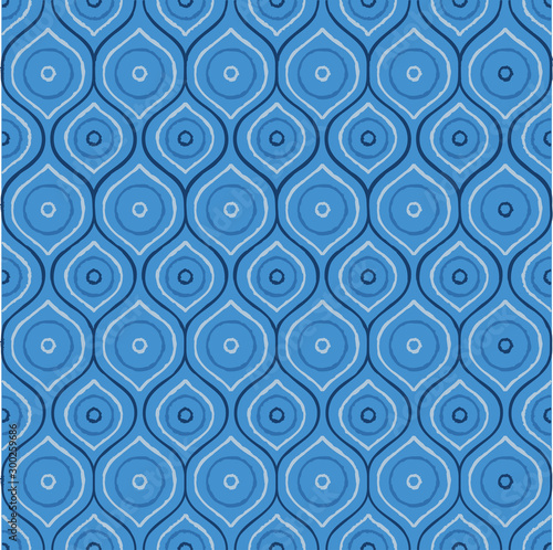 Abstract Aboriginal dot painting in vector format