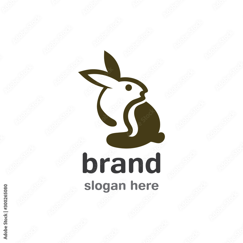 Rabbit Logo template vector icon illustration Rabbit Logo template vector icon illustration