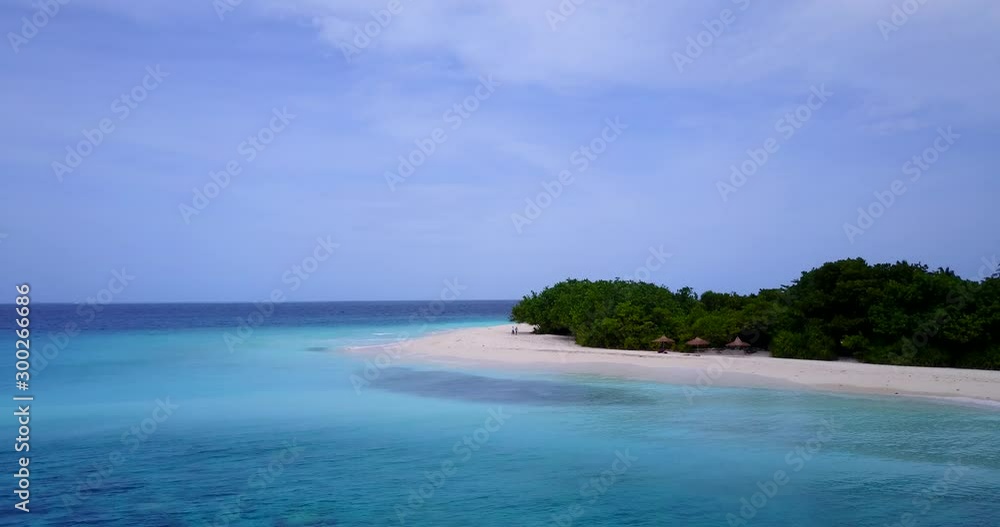 Awesome sea and sky view, like a watercolor painting of tropical remote islands on a cloudy day in Antigua Awesome sea and sky view, like a watercolor painting of tropical remote islands on a cloudy day in Antigua