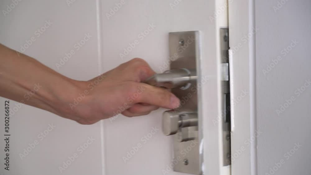 open and close the door