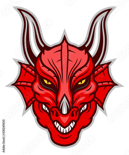Dragon head front