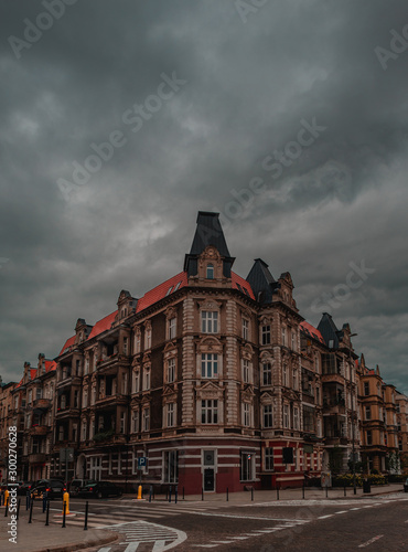 old house street, architecture, country town