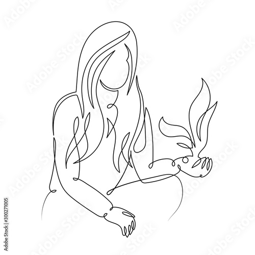 agronomist farmer holding sprout, seedlings