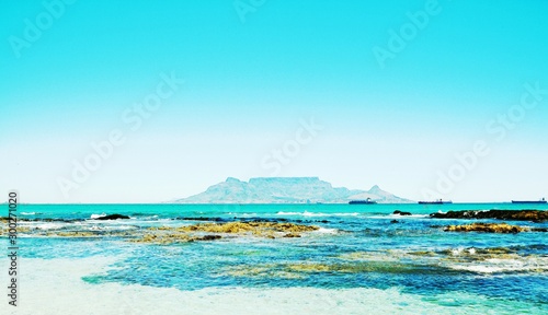 Seascape with Table Mountain and the Atlantic Ocean