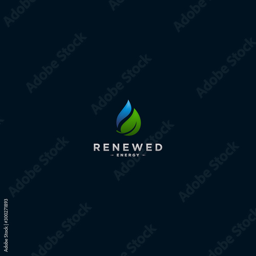 Renewable Energy Logo template design