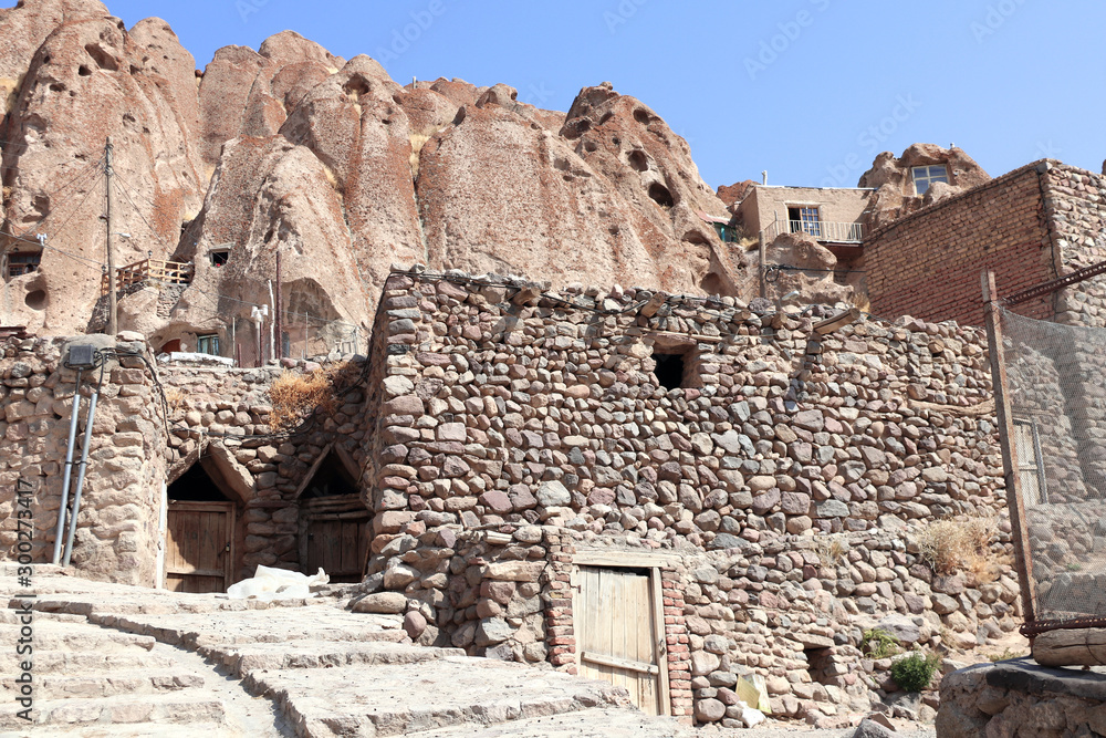 Kandovan - ancient Iranian cave village in the rocks, Iran