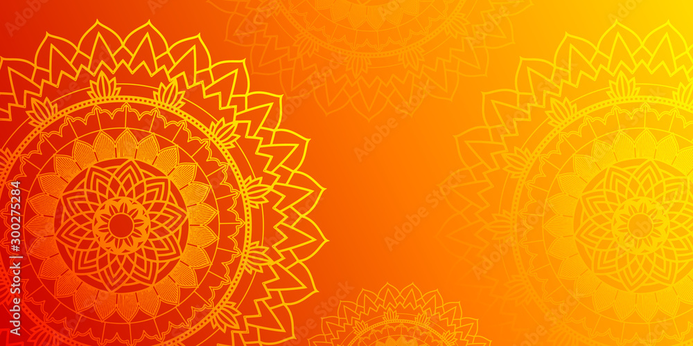 Background design with mandalas pattern Background design with mandalas pattern