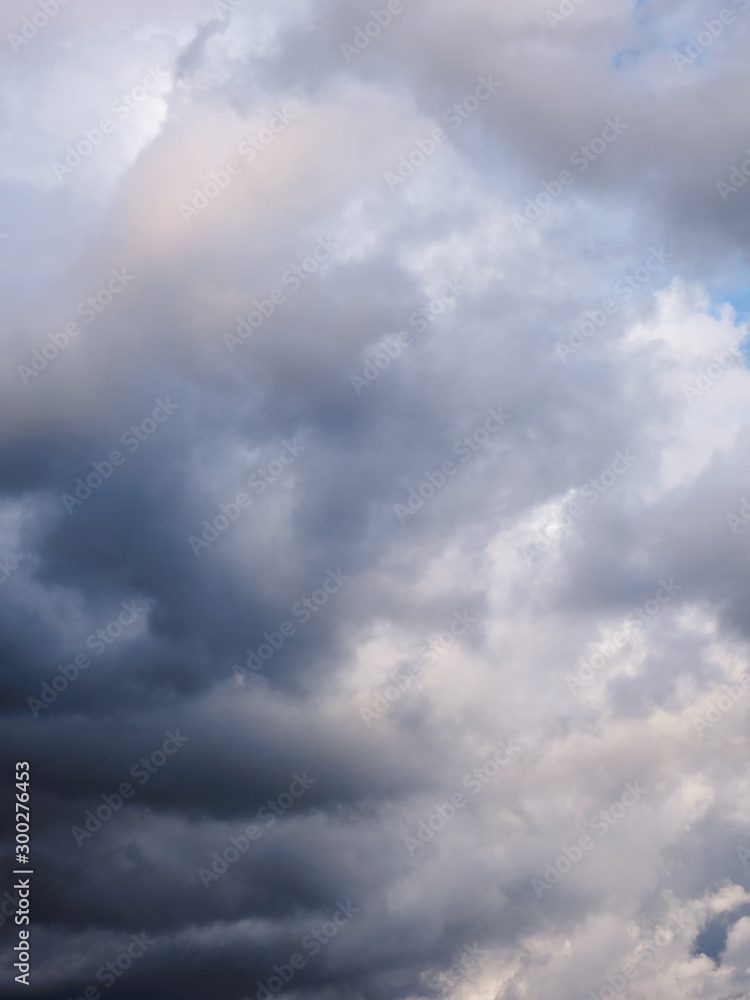 Gray rain clouds. Weather concept Gray rain clouds. Weather concept