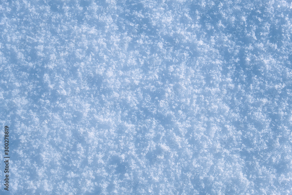 Obraz premium Snow texture. Natural winter background