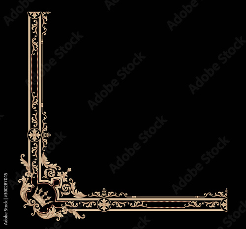 Canvas Print Decorative elegant luxury design