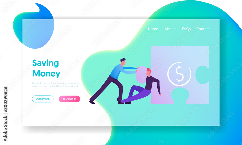 Business People Teamwork Cooperation and Partnership Website Landing Page. Businessmen Push Huge Puzzle Element with Dollar Sign. Team Work Metaphor Web Page Banner. Cartoon Flat Vector Illustration Business People Teamwork Cooperation and Partnership Website Landing Page. Businessmen Push Huge Puzzle Element with Dollar Sign. Team Work Metaphor Web Page Banner. Cartoon Flat Vector Illustration