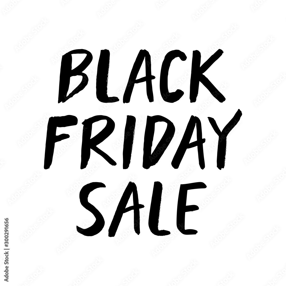 Black Friday sale vector illustration for card, poster, banner, ad, label, logo, tag. Lettering template or background. Black Friday sale typography poster. EPS 10 Black Friday sale vector illustration for card, poster, banner, ad, label, logo, tag. Lettering template or background. Black Friday sale typography poster. EPS 10