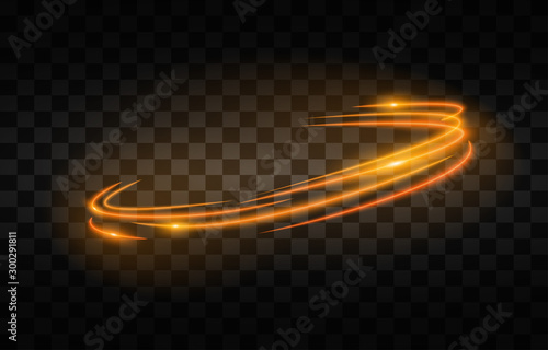 Light streak fast effect. Abstract background speed.