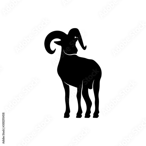 Goat Logo Design Vector. Goat logo Template