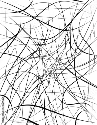 Chaotic Lines, Random Chaotic Lines, Scattered Lines, Random Chaotic Lines Asymmetrical Texture
